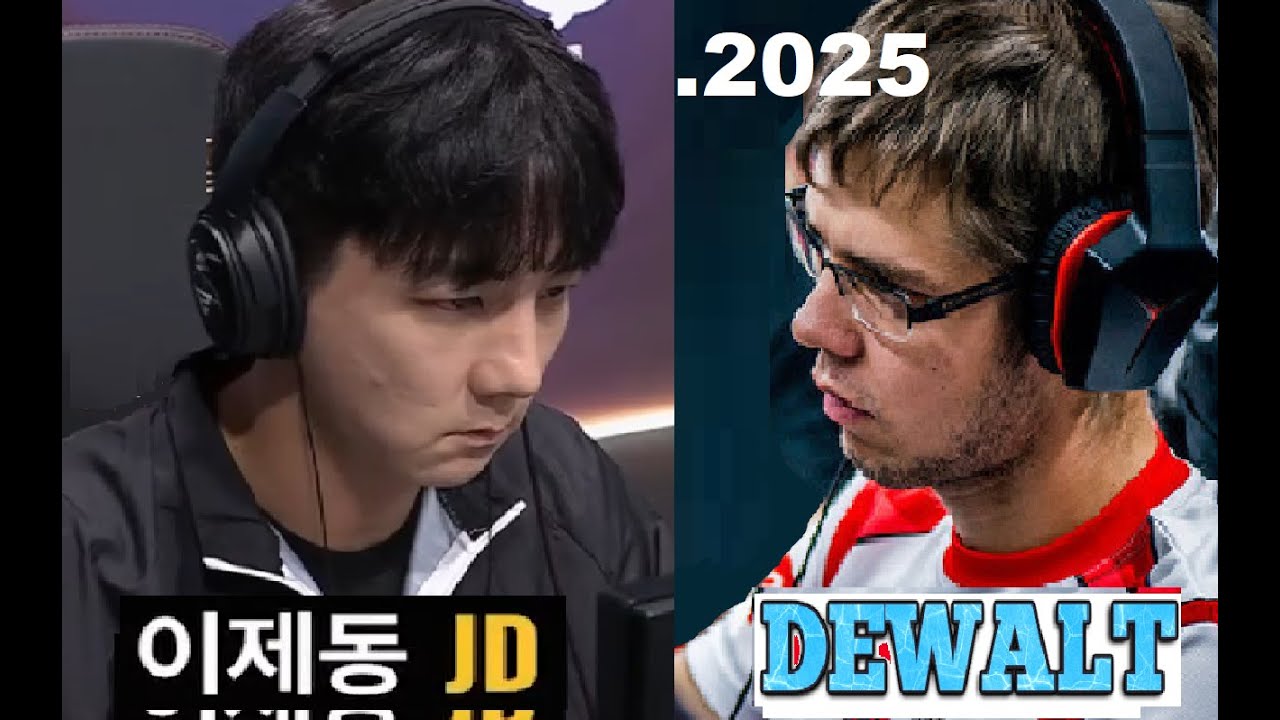 Starcraft JAEDONG 이제동 vs DEWALT SC Broodwar 2025 스타크래프트 KOREA