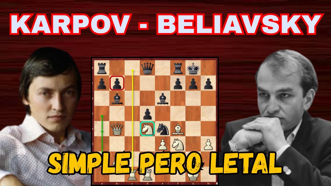 EL ESTILO SENCILLO PERO MORTÍFERO DE ANATOLY KARPOV