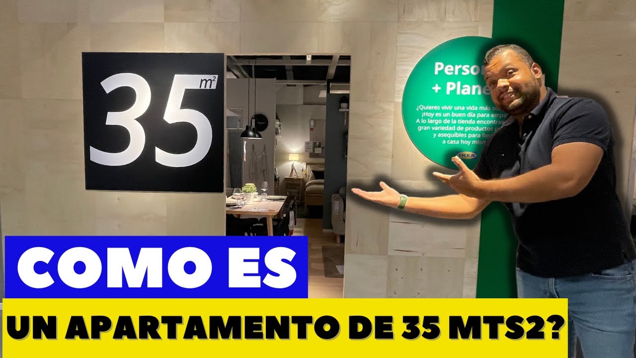 COMO ES UN APARTAMENTO PEQUEÑO de 35 metros cuadrados | HOUSE TOUR | Invierte aqui | Invierte en RD