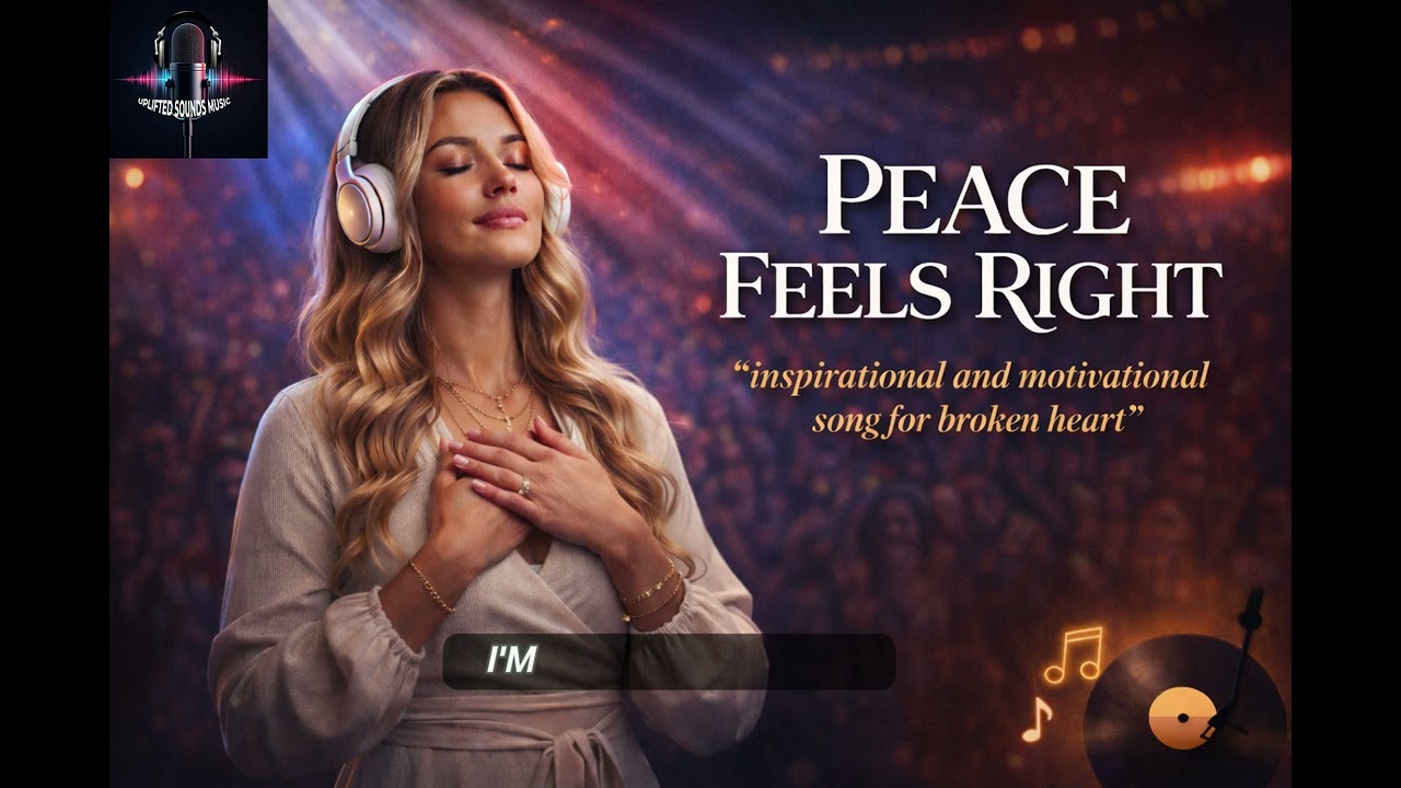 PEACE FEELS RIGHT | Peace Feels Right | Soul-Healing Christian Song for Rest, Faith & Hope