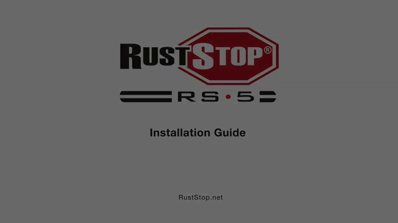 RS-5 Installation 2020