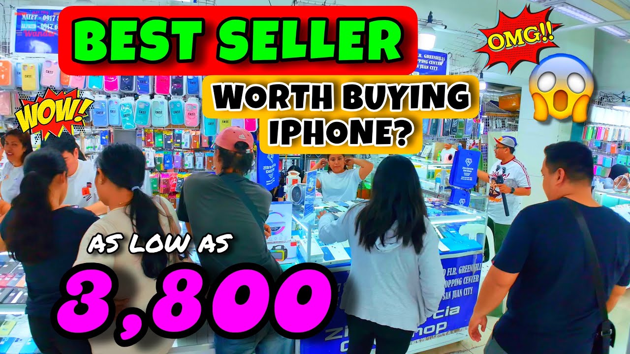 SECONDHAND IPHONE WORTH BUYING IN GREENHILLS | Cheapest Iphone in the Market Secondhand Mobile phone