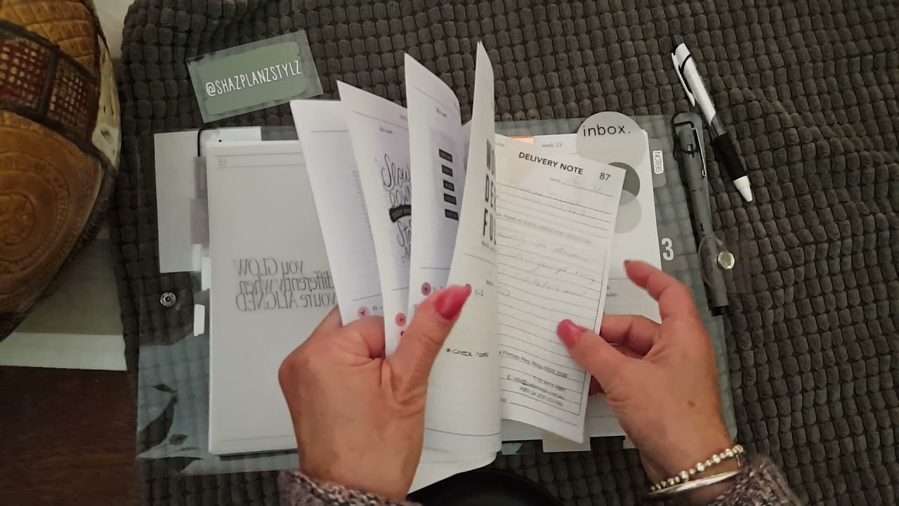 A5 Transparent Planner - CLARITY BINDER SETUP - May/June 2021