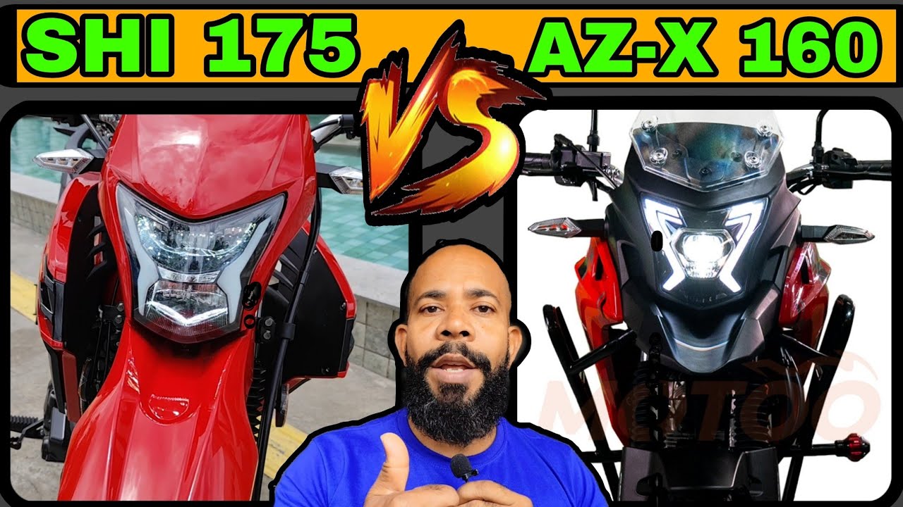 SHI 175 vs AZ-X 160, qual ESCOLHER?