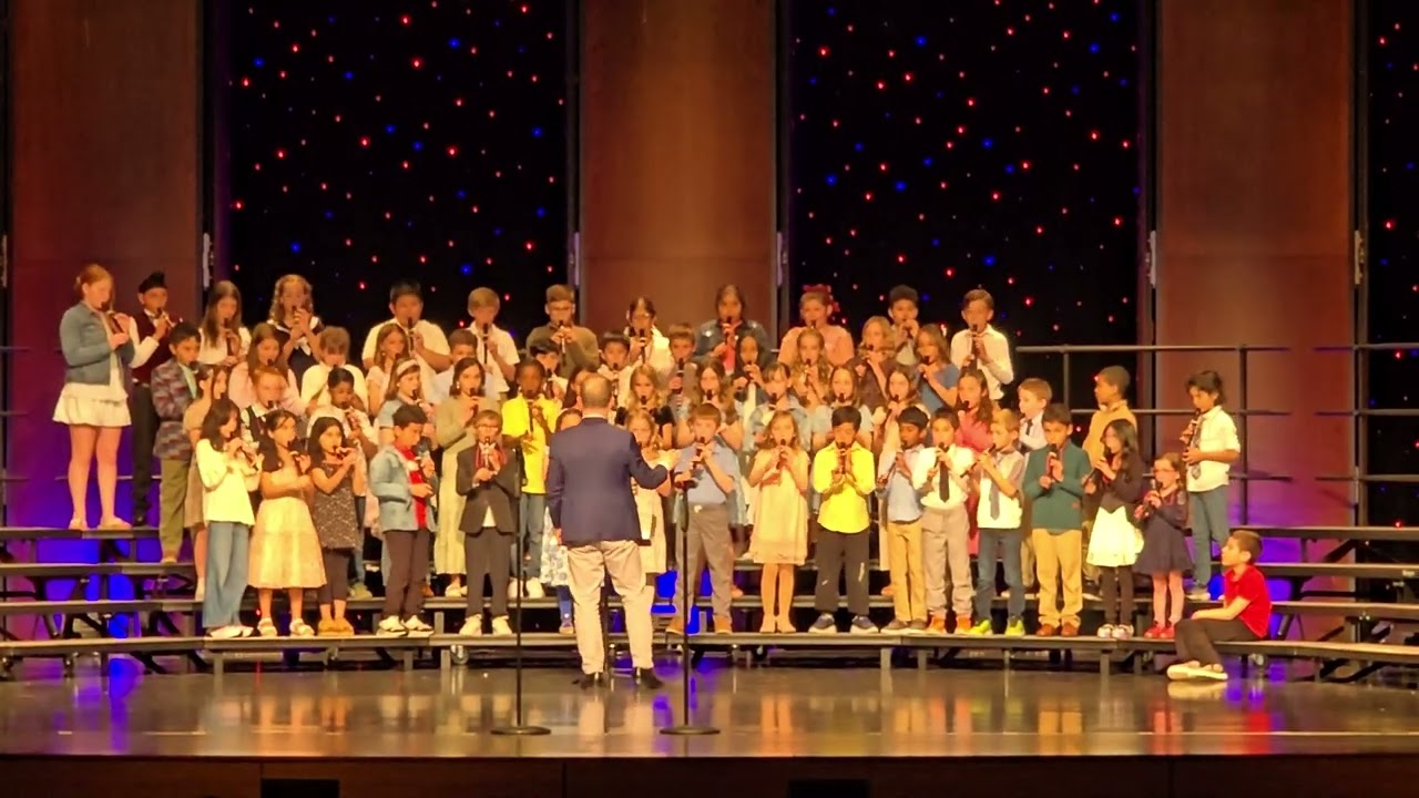 2025 Spring Concert 3rd Grade