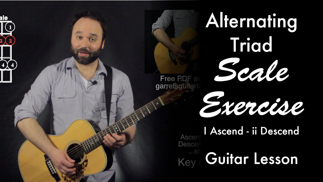 Alternating Triad Scale Exercise | I Ascend – ii Descend