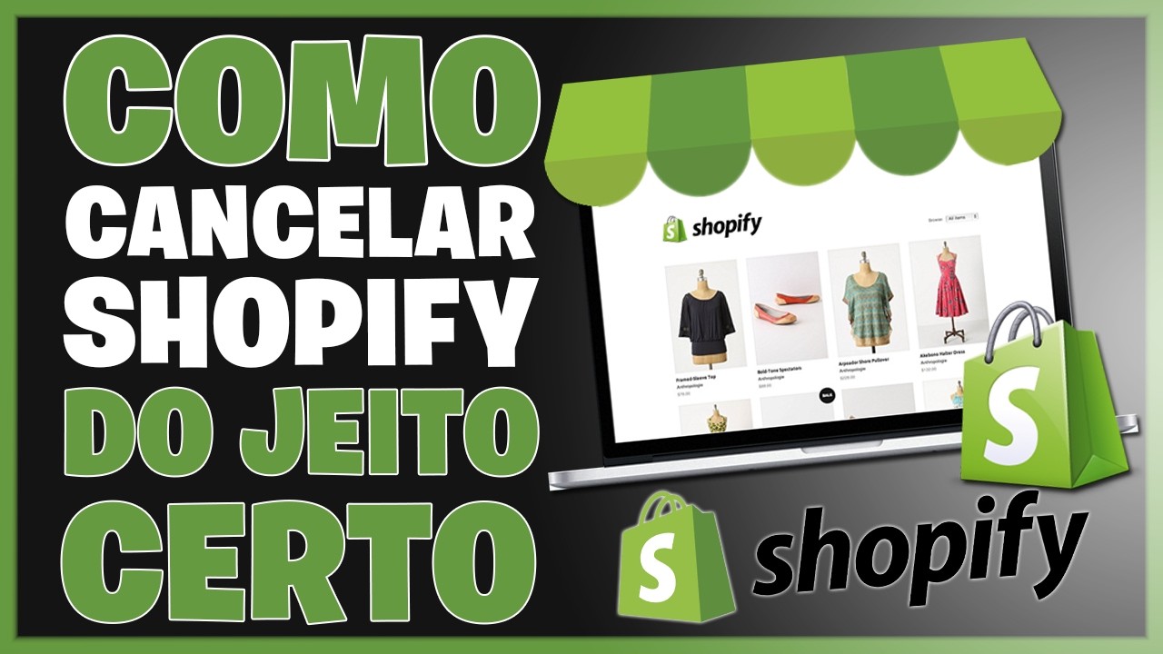 COMO DESATIVAR CONTA NA SHOPIFY - CANCELAR PLANO E EVITE COBRANÇAS  FUTURAS - TUTORIAL ATUALIZADO