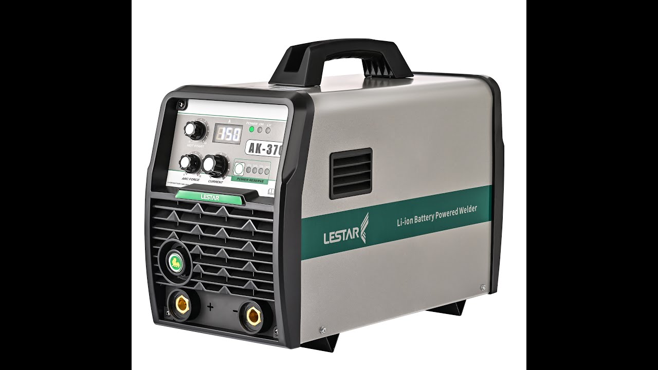 Battery Powered Welders AK-370, Newly Designed Cordless Welder 2400Wh, 150A Battery Operated Welder