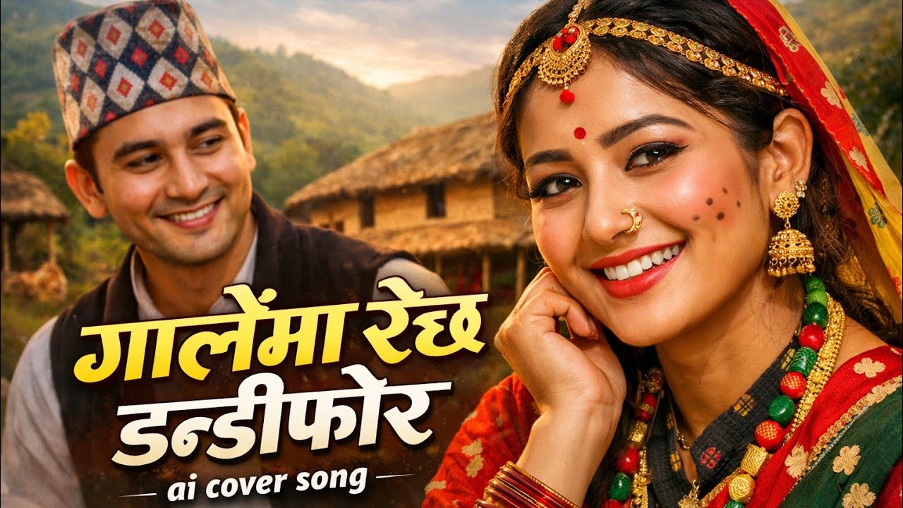 गालैमा रैछ डन्डीफोर new Nepali remix song || galaima raichha dandifor || ai remix superhit song