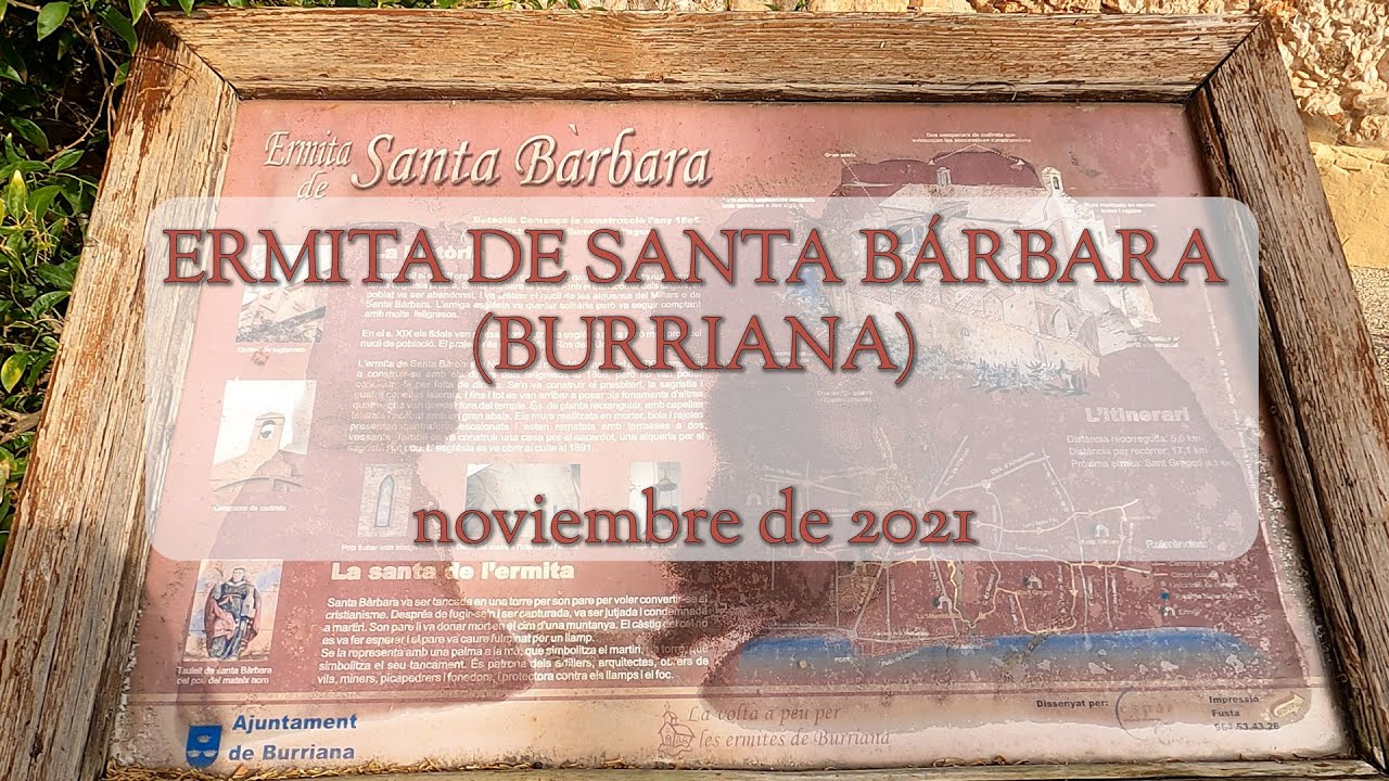 ERMITA DE SANTA BÁRBARA DE BURRIANA, ARTE Y CULTO EN EL 2021