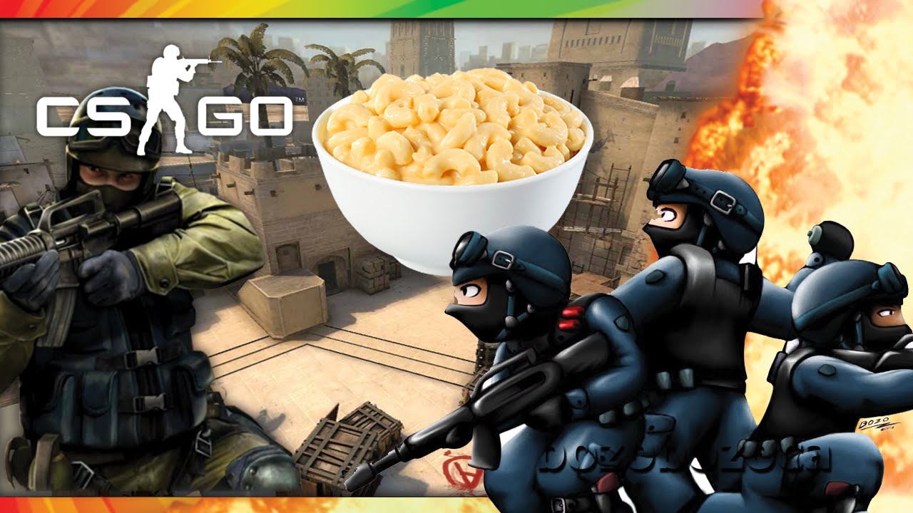 CS:GO Funny Moments - Sidearms Eats Vac N Cheese! (CS:GO Competitive Matches With The Crew)