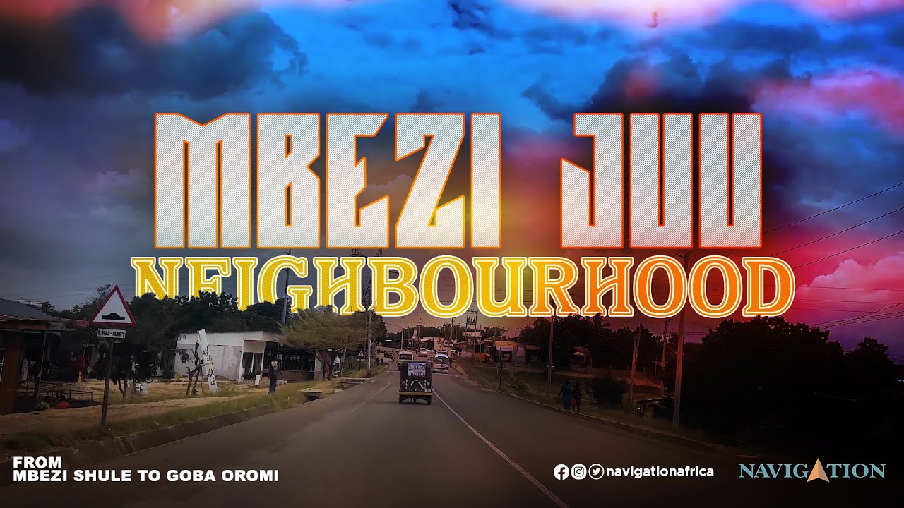 Captivating adventure, traversing from Mbezi Shule to the enchanting destination of Goba Oromi