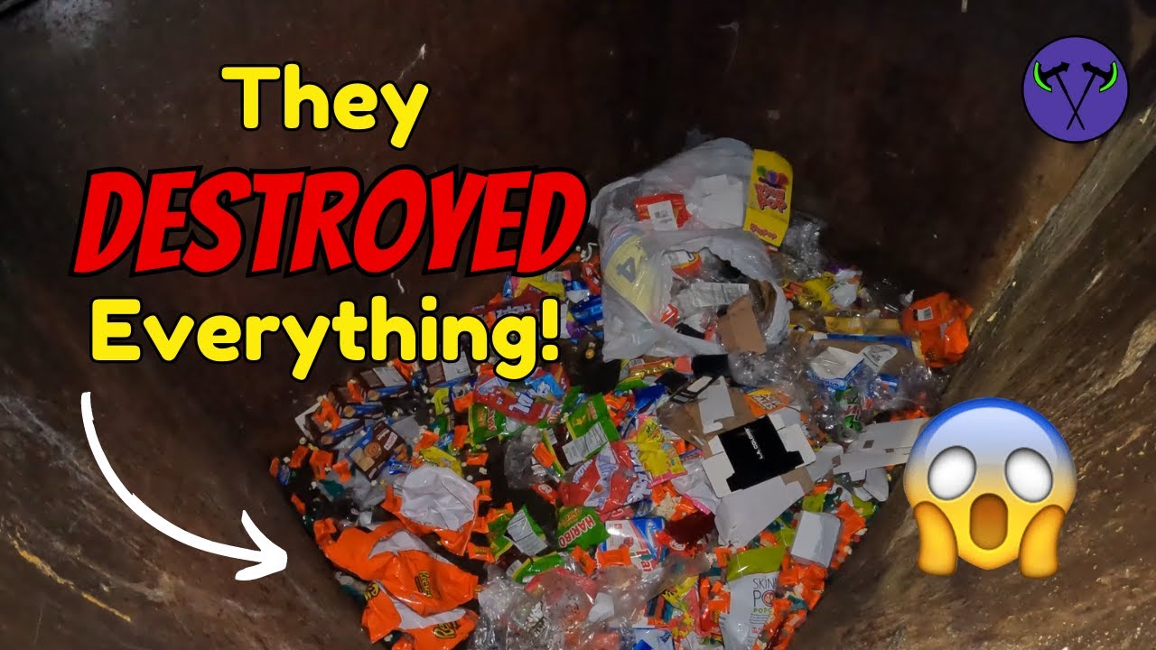 They Tried To DESTROY Everything In This DUMPSTER!