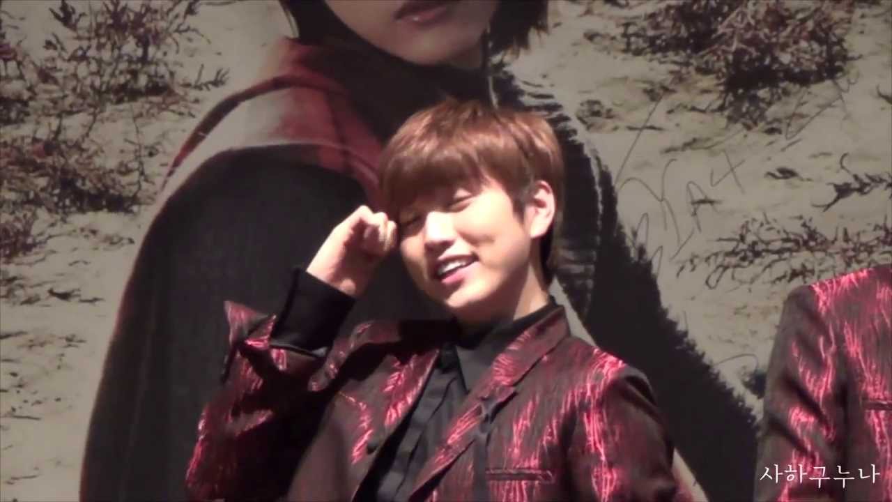 140126 B1A4 목동 팬싸인회 끝인사 (산들캠)