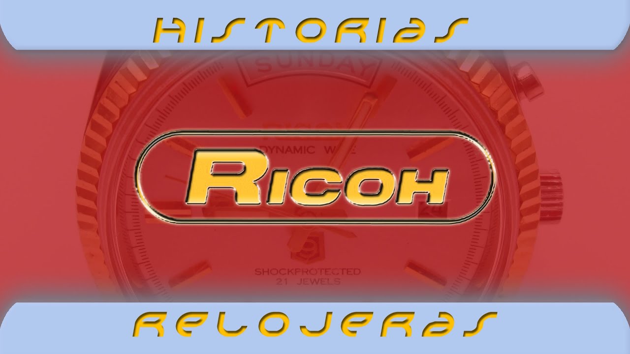 Краткая история часового дела Ricoh