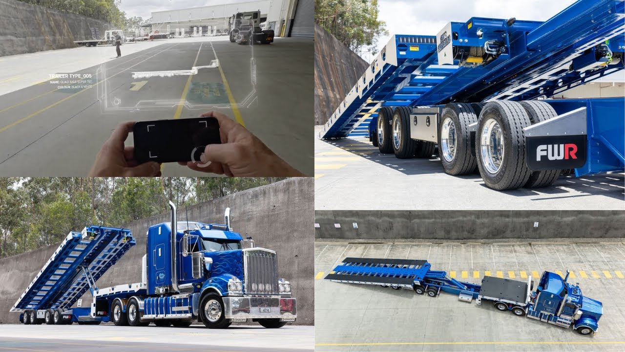 FWR x BUDDEN CONTRACTORS - Quad Axle Super Tilt Trailer