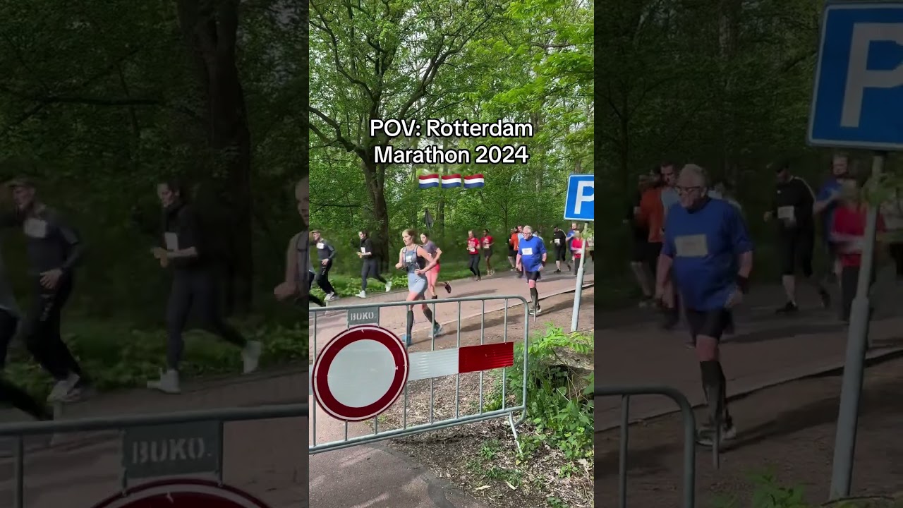 POV: You went to the rotterdam marathon in 2024 #nederland🇳🇱 #marathonrotterdam2024