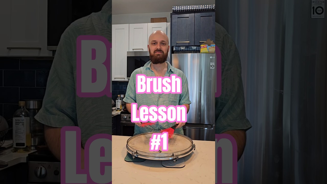 My Favorite Brush Lick inspired by Anwar Marshall #Brushes #Lesson #Drums