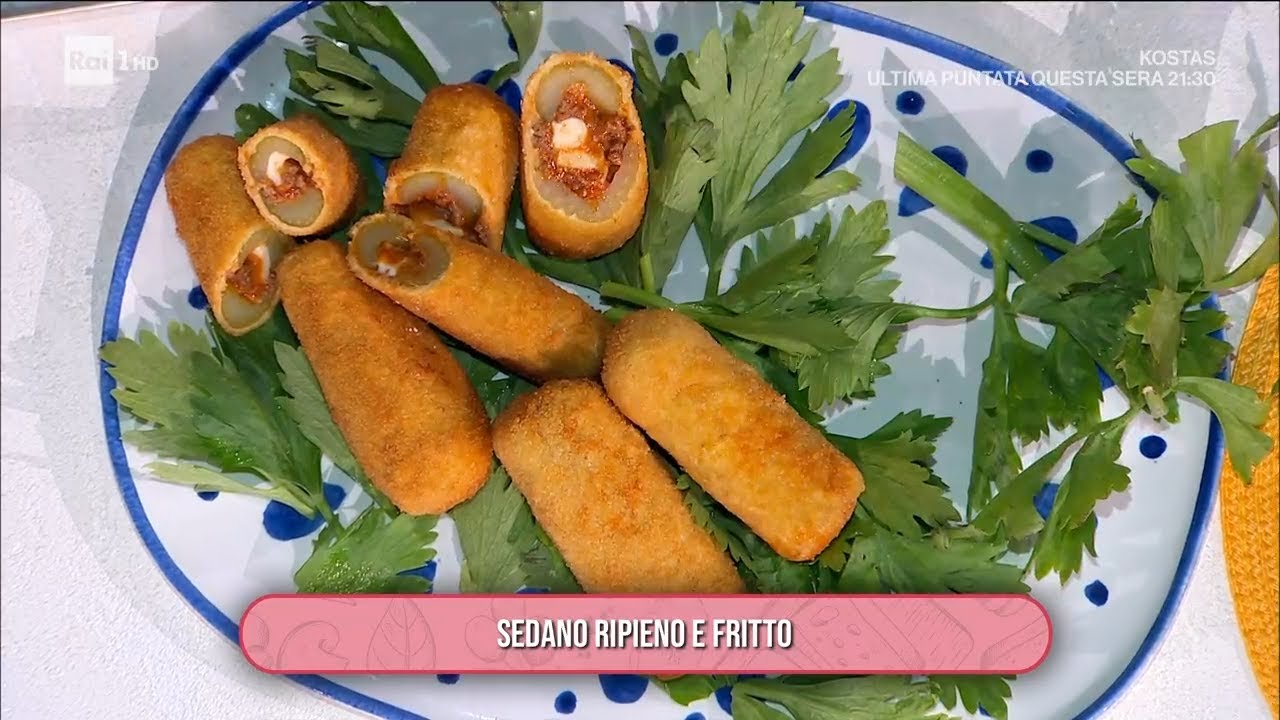 Sedano ripieno e fritto - È sempre mezzogiorno 03/10/2024