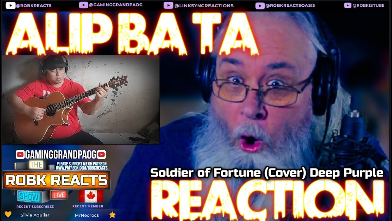 He Plays an ENTIRE BAND on ONE Guitar | Alip Ba Ta - Soldier of Fortune (Cover | First Time Reaction