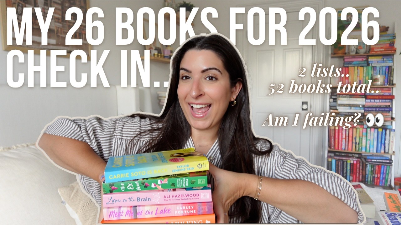 My 26 Books for 2026 Progress Report 📚 TBR & New Release Hits, Misses & What I Still Need to Read