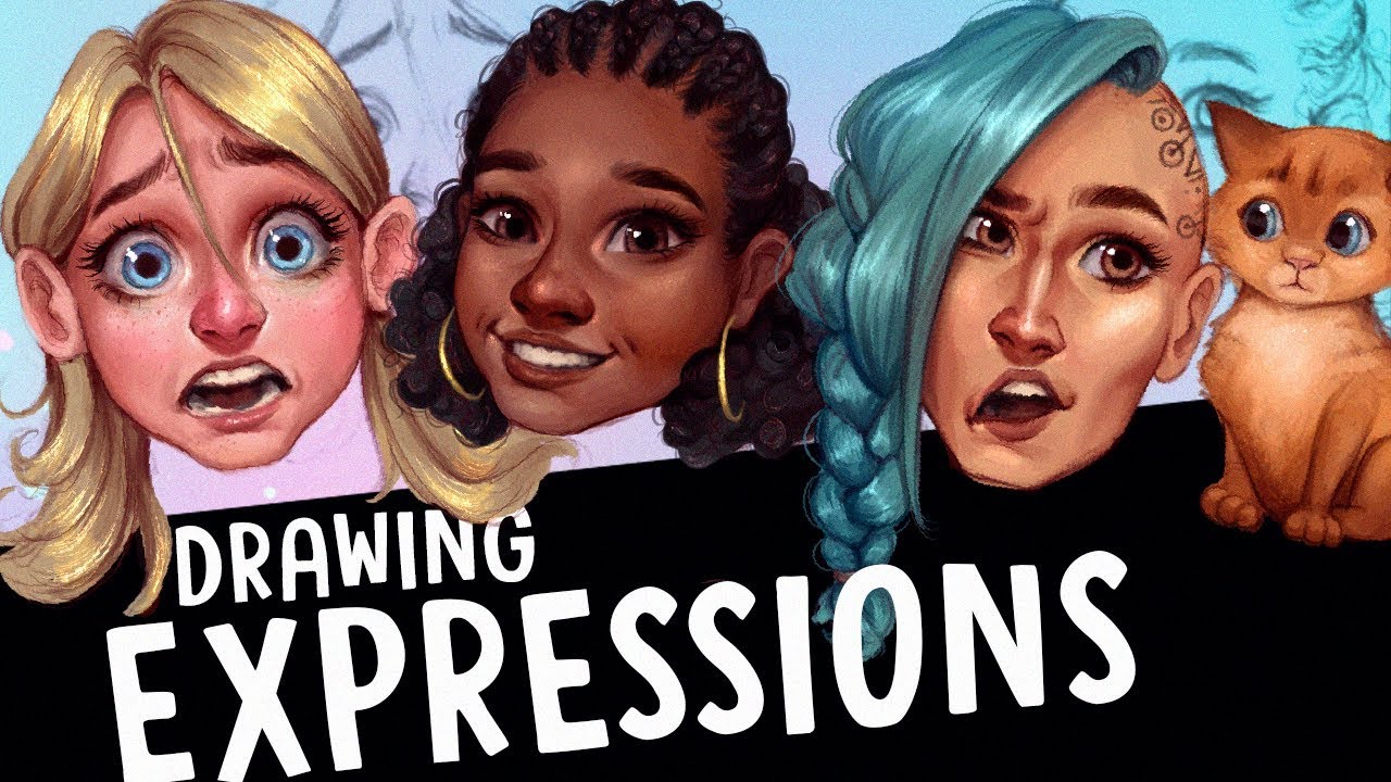 DRAWING FACIAL EXPRESSIONS | +Tips to help you Improve!