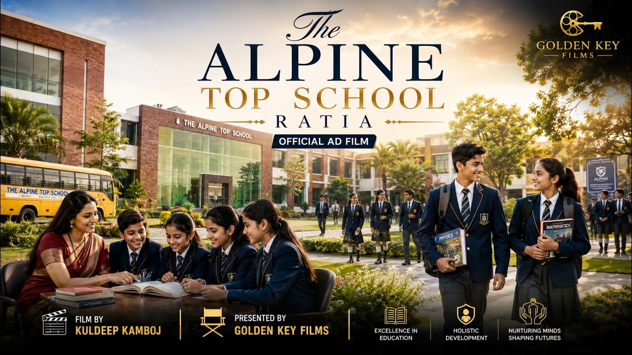 Kuldeep Kamboj / Alpine Top School / Ad Film / The life film Productions / school ad