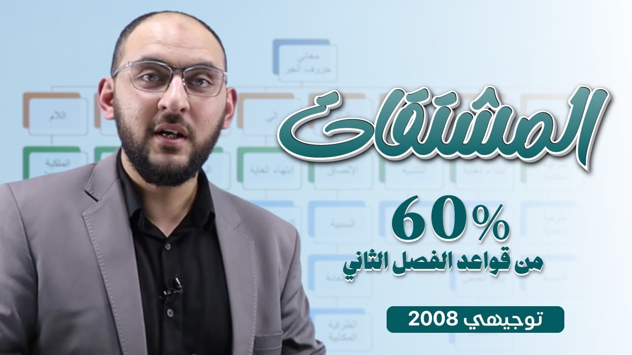 شرح المشتقات 🔥✨ | توجيهي 2008 | الأستاذ عبد الرحمن الدريني