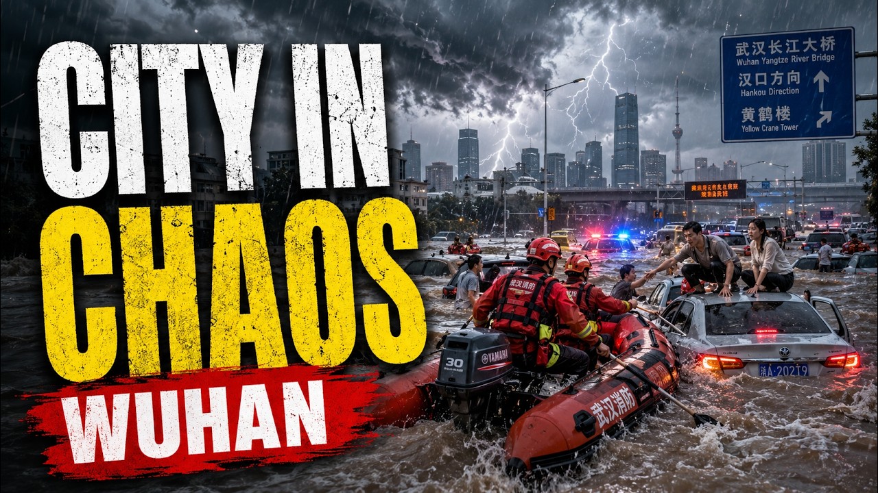 China Under Water | Heavy Rain Triggers Flooding in Wuhan