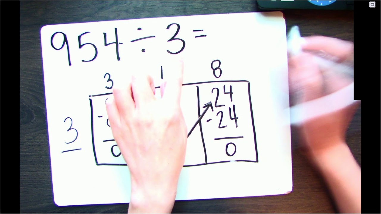 Area Model Division 3- Digit