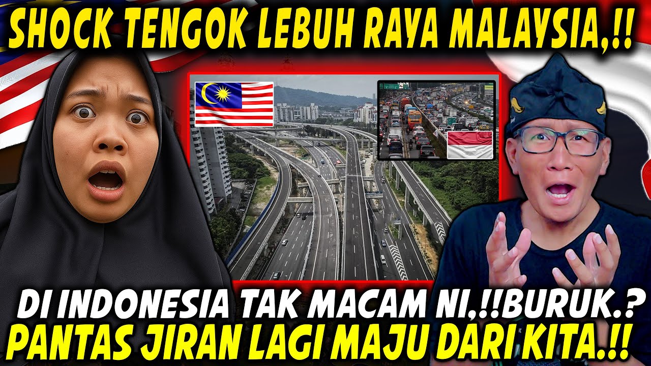 SHOCK GILE.!! ORANG INDONESIA IRI SAMA LEBUH RAYA DI MALAYSIA.! KENAPA NEGARA KITA TAK MACAM JIRAN!!