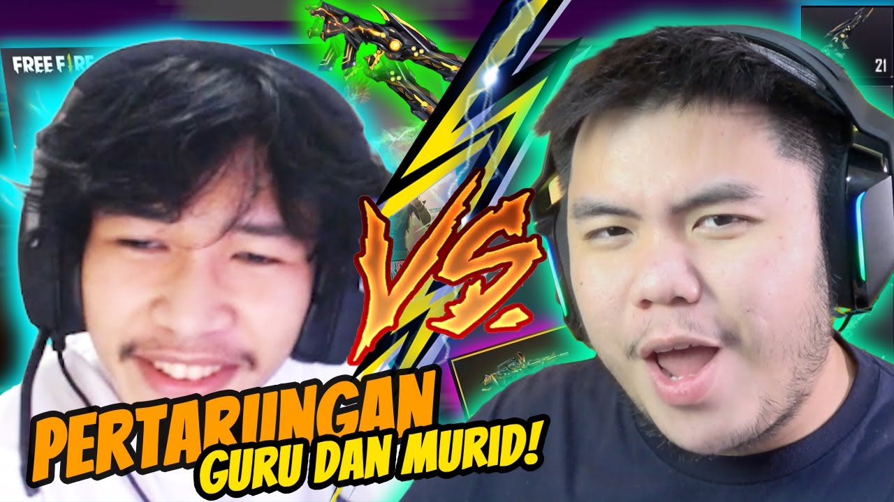 ADU KOLEKSI SENJATA! FRONTAL GAMING VS DYLAND PROS! GURU DAN MURID!!!
