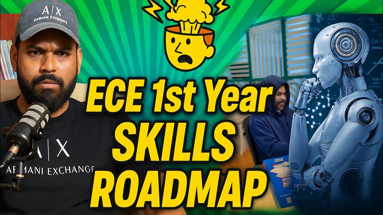 ECE 1st Year Skills Roadmap | Must-Learn Electronics & Coding Skills