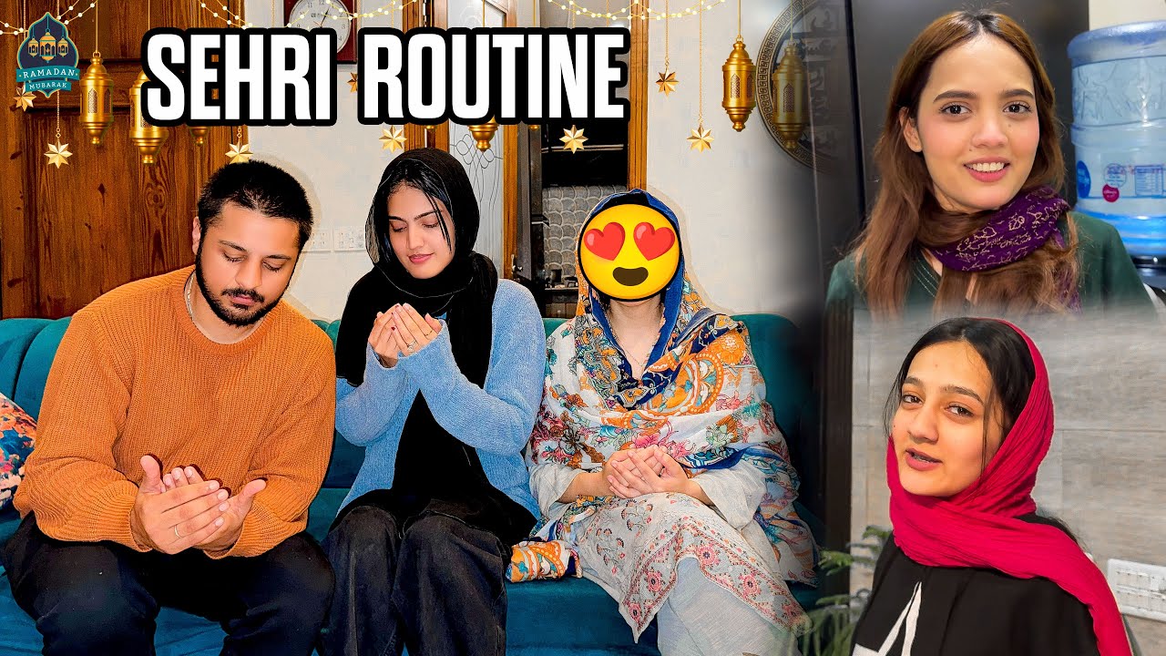 1ST RAMADAN IN SUSRAL 😇 | Bhabhi Ki Special Sehri 😍 | Ghar Walo Ki Taraf Sy Ramzan Mubarik ♥️