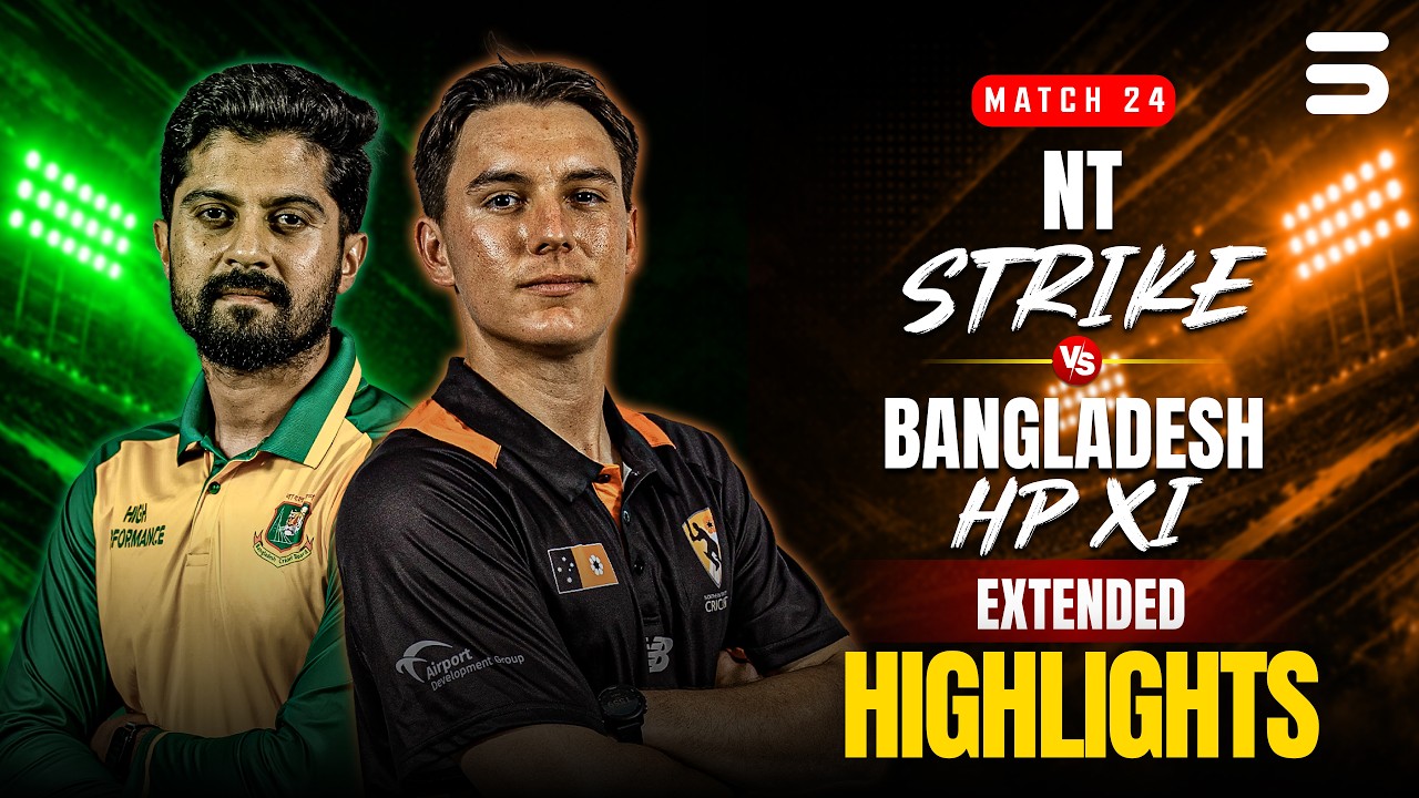 Full Match Highlights | NT Strike vs Bangladesh | Match 24 | Top End T20 2026 | ZP1J