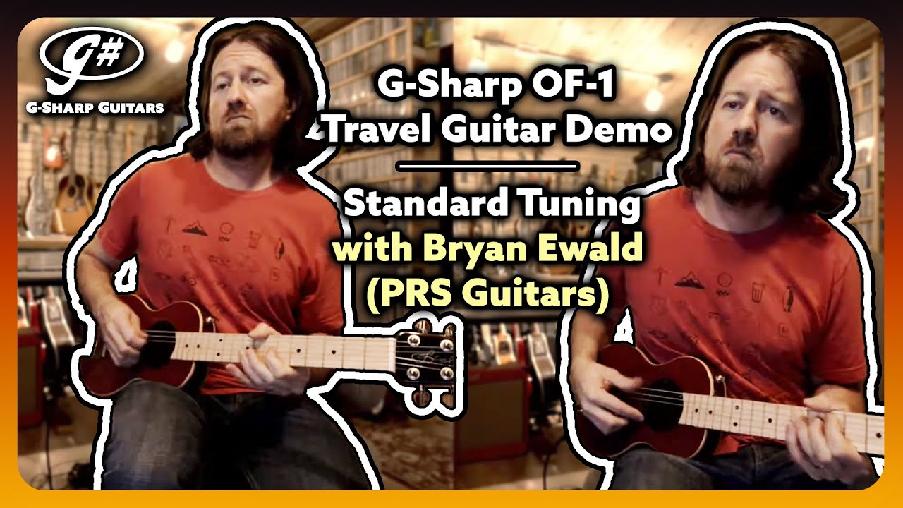 Bryan Ewald | G-Sharp OF-1 Travel Guitar Performance in Standard Tuning | G-Sharp Guitars