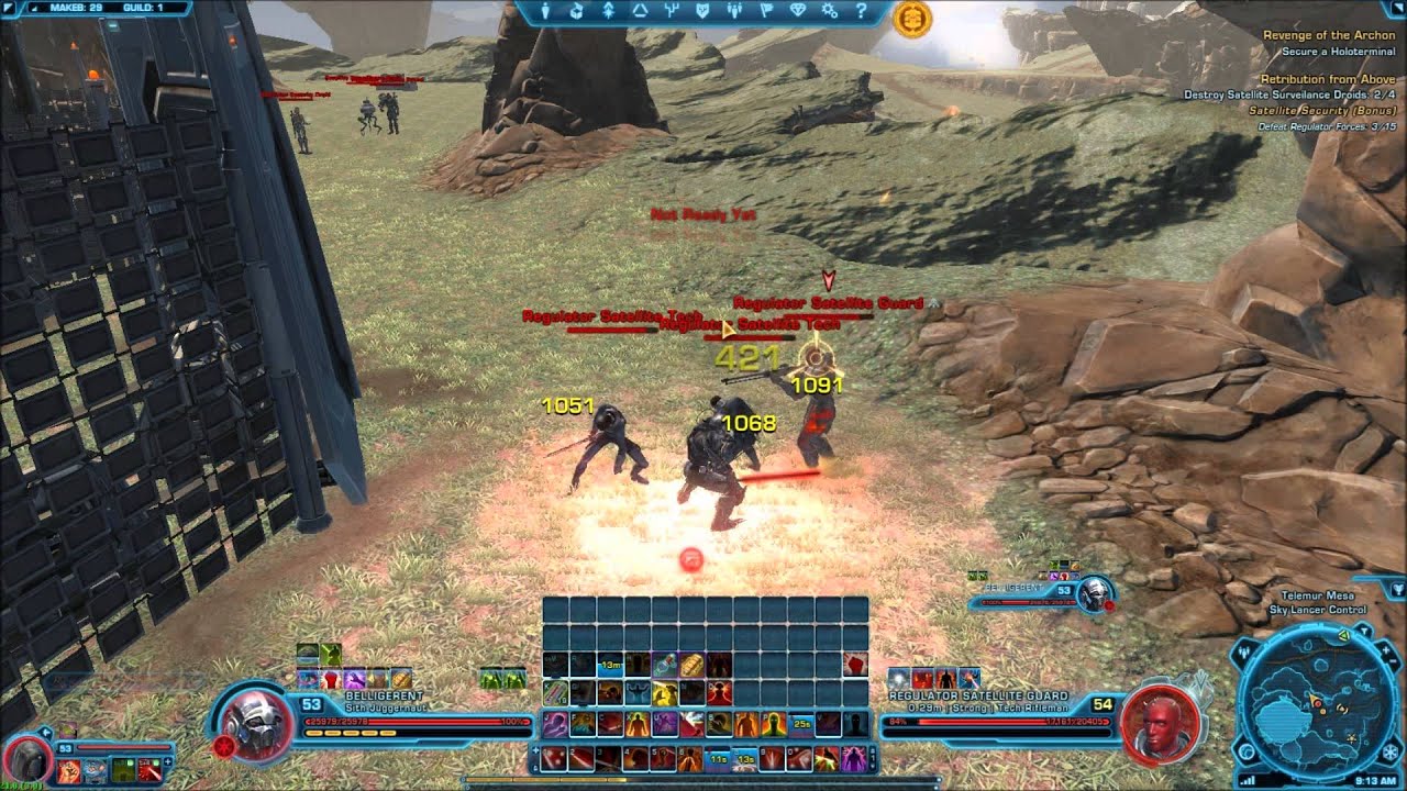 SWTOR SW Jugg DS Makeb Quest - Retribution from Above