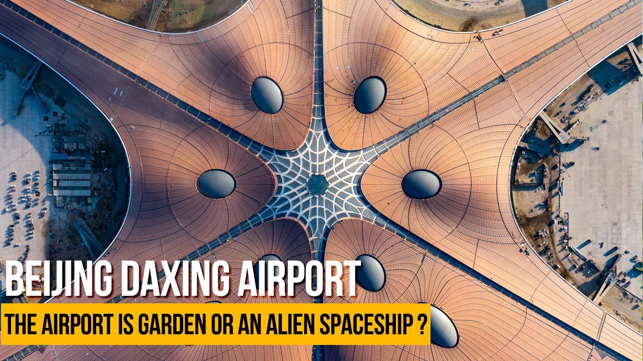 Beijing Daxing Airport exploring：Is this a garden or an alien spaceship?