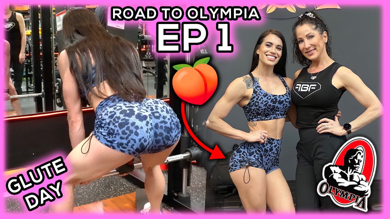 [7 Weeks Out ⭕️] CRIPPLING Glute Day w/ Jami de Bernard | Road to Olympia EP 1