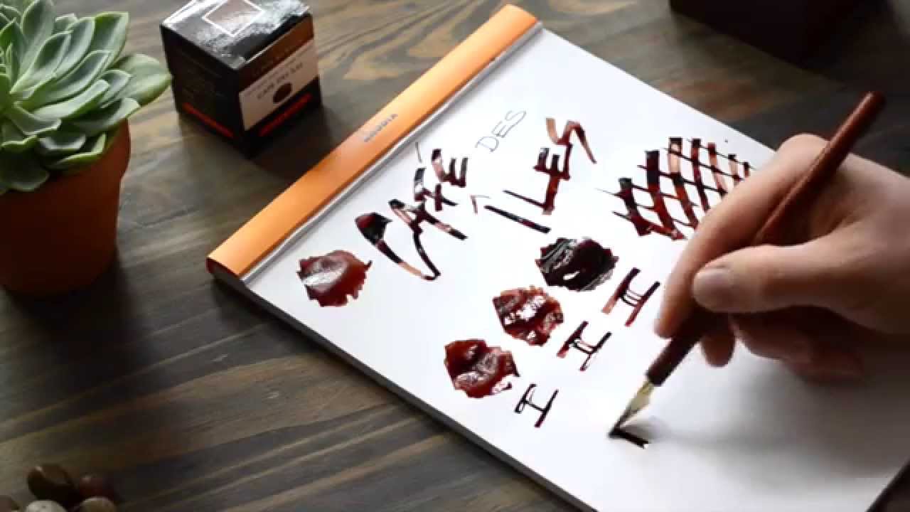 J. Herbin Fountain Pen Ink: Cafe des iles