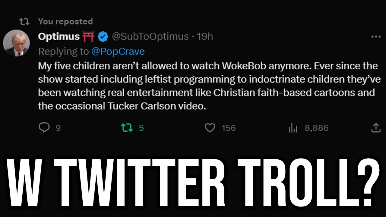 Я стал лучшим троллем Twitter всех времен...