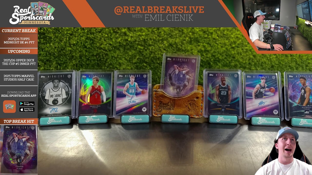 2025/26 Topps Midnight Basketball #4 Half Case Pick Your Team (1/31/26)