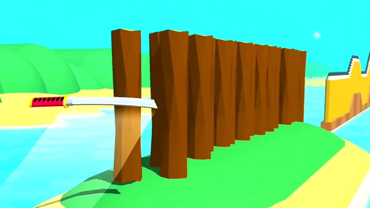 Flying Cut! Satisfying and Relaxing ASMR Slicing Gameplay Video