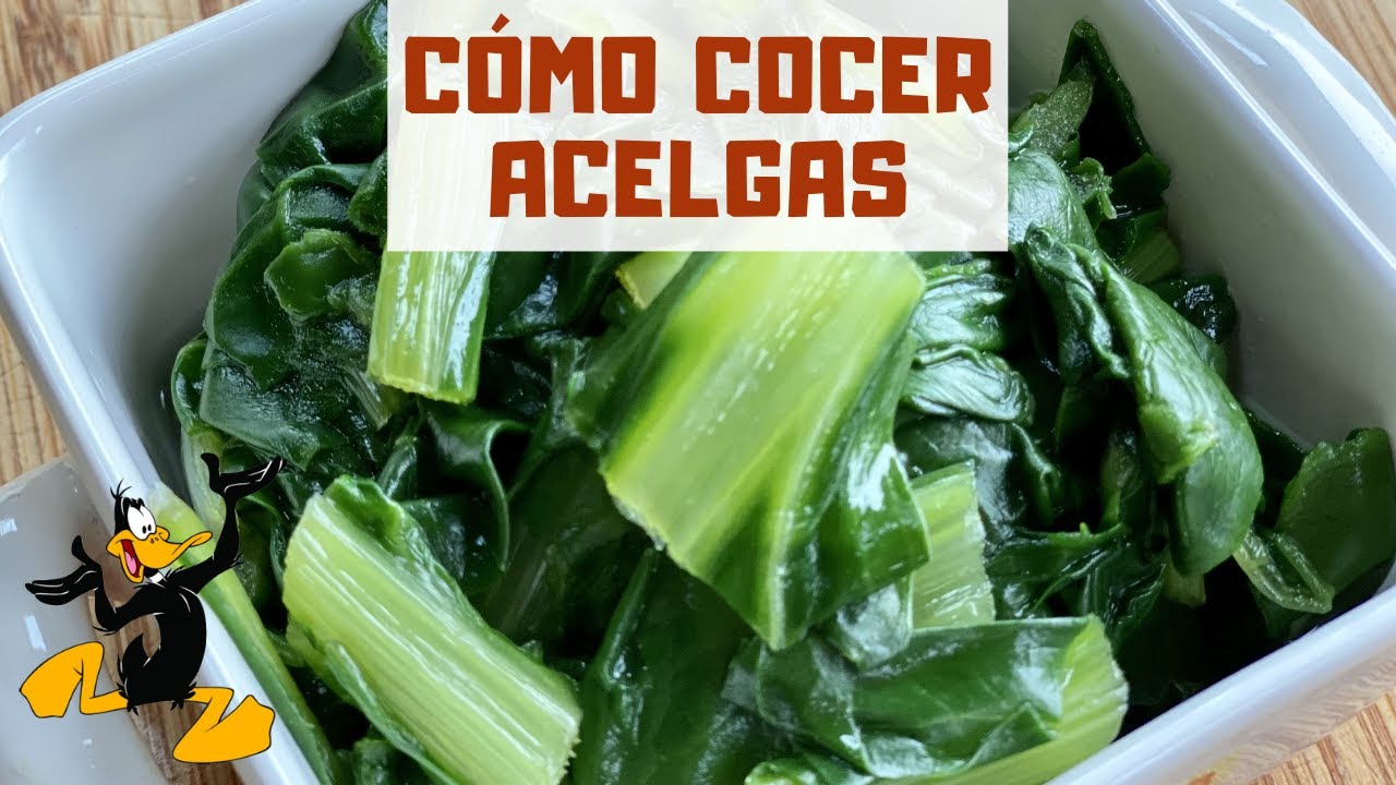 3 TRUCOS para Cocer Acelgas 🤤 ¡TIEMPO DE COCCIÓN!
