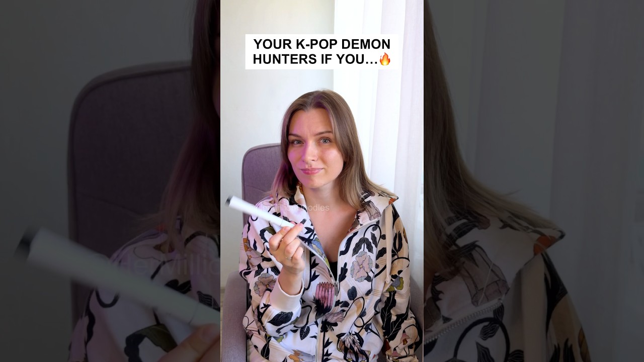 Your K-Pop Demon Hunters If You… 🔥 Rumi, Zoey & Mira Art 