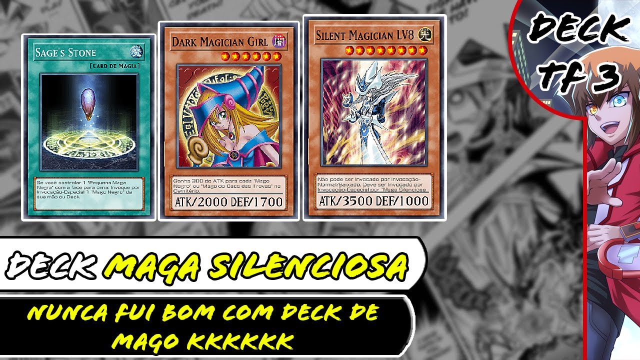 Yu-Gi-Oh! GX Tag Force 3 - |DECK| - MAGA SILENCIOSA (SILENT MAGICIAN)