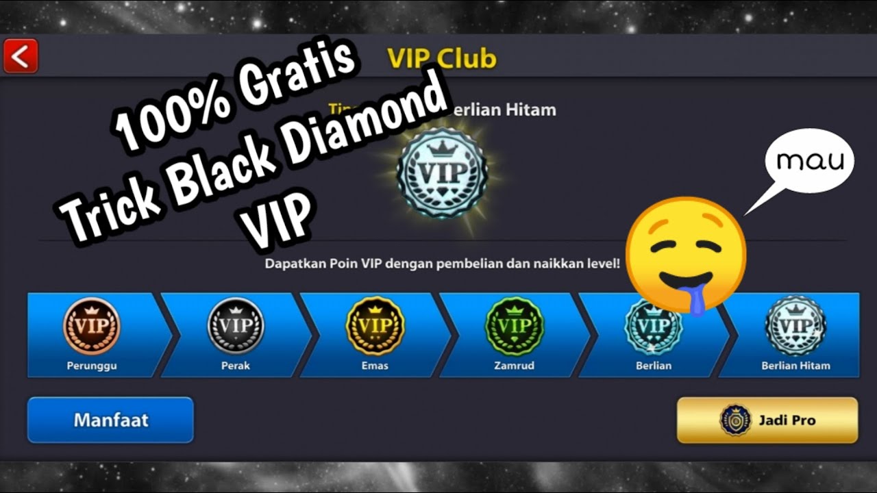 Up VIP Diamond ke Black Diamond