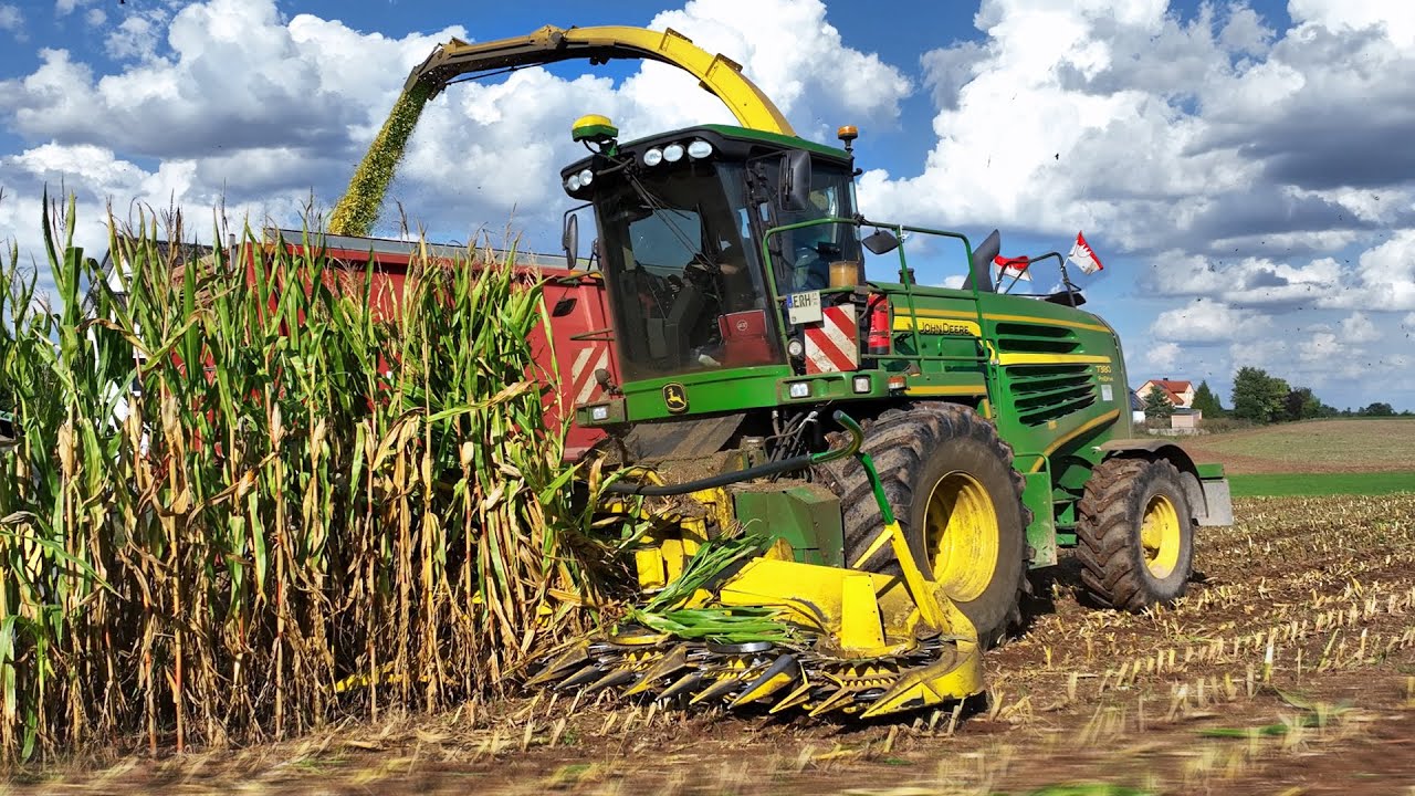 John Deere 7380 | Maishäckseln 2022