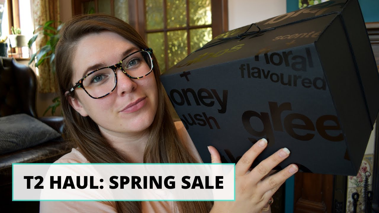 TEA HAUL: T2 Spring Sale (plus more tea giveaway goodies)