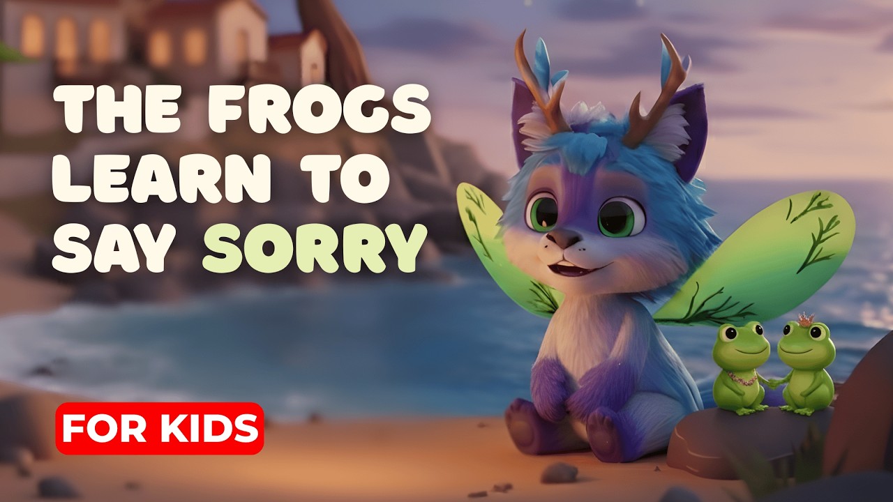 The Husband Frog's HUGE Mistake 🐸 Una's Campfire Story from Lebanon | Learning to Say Sorry